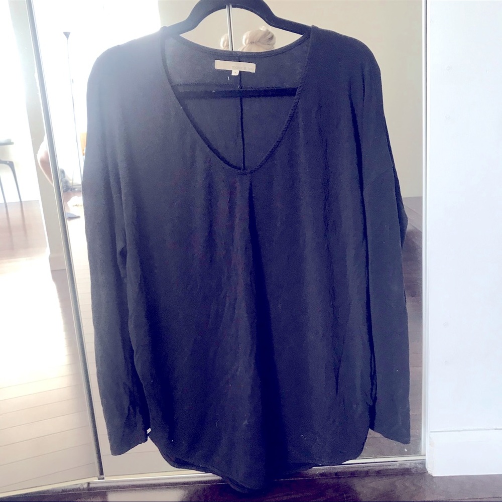Monk and Lou relaxed long sleeve